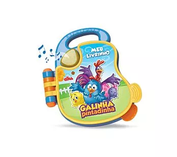 Livro Musical - Meu Livrinho - Galinha Pintadinha - Elka