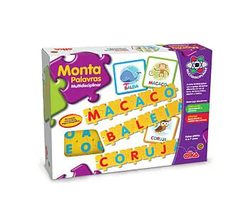 Jogo Monta Palavras Multidisciplinar - Elka