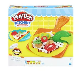 Massa de Modelar - Play-Doh Kitchen Creations - Festa da Pizza - Hasbro