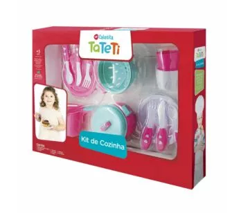Kit de Cozinha Infantil Rosa - TaTeTi 