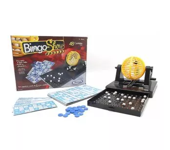 Jogo Infantil - Bingo Show Master - 48 cartelas - Xalingo