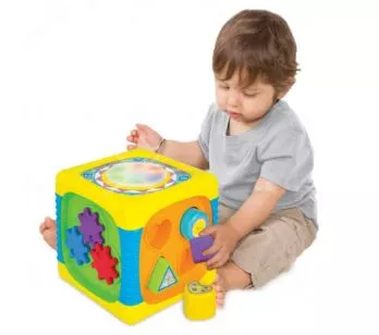 Cubo de Atividades Musical da WinFun - Yes Toys