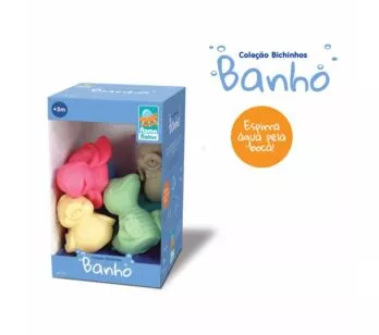 Bichinhos para Banho - Bebê - Coleção Bichinhos - Colorido - Roma