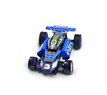 Blocos de Montar - Corrida Maluca - Sem Derrota - 60 Peças - Xalingo