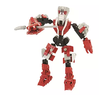 Blocos de Montar - Robô Guerreiro - Red Armor - Xalingo