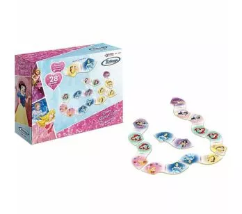 Jogo de Dominó Princesas Disney - 28 Peças - Xalingo
