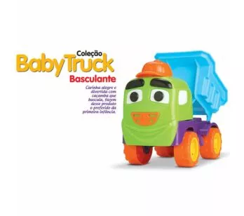 Caminhão Baby Truck - Basculante - Colorido - Roma