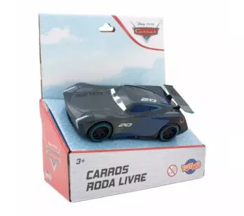 Carrinho Roda Livre 13 Cm - Carros-Disney - Jack Storm - Toyng