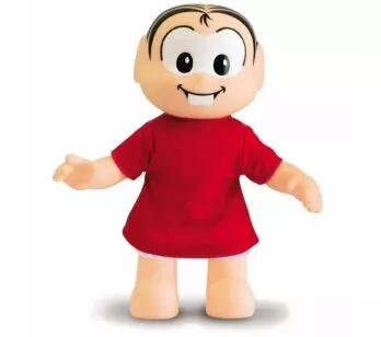 Boneca - 35 cm - Turma da Mônica Tradicional - Mônica - Sid-Nyl