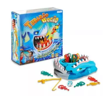 Jogo Tubarão Bocão - Multikids