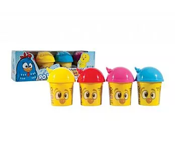 Massinha de Modelar Divertida - Galinha Pintadinha - Pintinho - Sunny Brinquedos