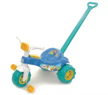 Triciclo Infantil com Haste - Tico-Tico Principe - Magic Toys
