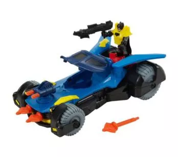 Boneco e Veículo - DC Super Friends - Batman e Super Batmóvel - Imaginext