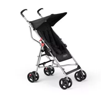Carrinho De Bebê Guarda-Chuva Pocket Preto - Multikids Baby