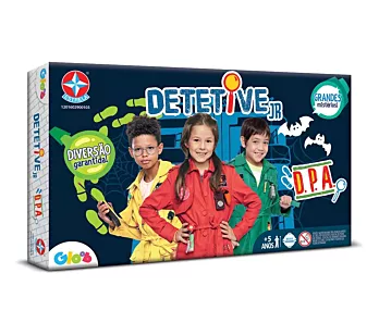 Jogo de Tabuleiro - Detetive Jr - DPA - Estrela