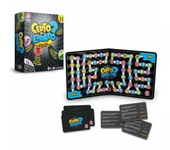Jogo de Tabuleiro - Certo ou Errado - Estrela