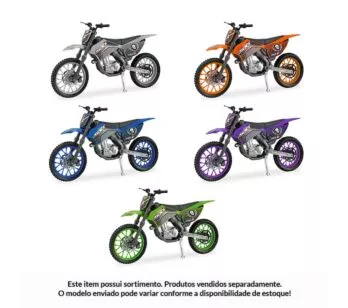 Moto Roda Livre - Super Cross SXT - Sortido - Usual Brinquedos