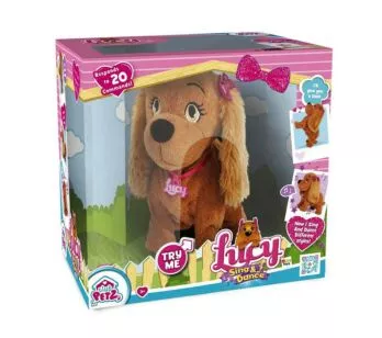 Figura Interativa - Club Petz - Cachorrinha Lucy - Multikids