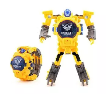 Robot Watch 2 em 1 - Relógio e Robô - Amarelo - Multikids