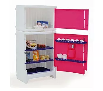 Refrigerador Duplex Infantil - Casinha Flor Estilo com Som - Xalingo
