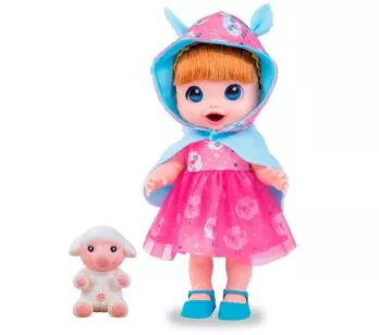 Boneca de Vinil - Baby’s Collection - Conto de Fadas - Ovelha - Ruiva - Super Toys