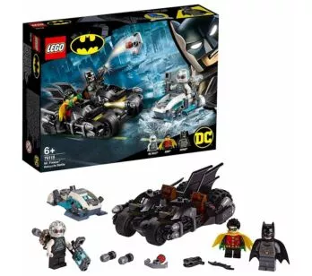Batalha de Moto com Sr. Frio - Batman - DC - 200 Pçs - Lego