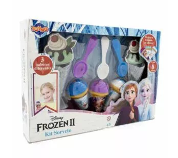 Kit Sorvete Infantil - 8 Peças - Frozen 2 - Toyng