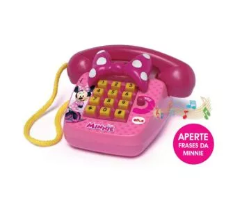 Telefone com Frases - Foninho Sonoro Minnie - Disney - Elka 1