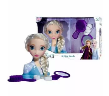 Boneca para Pentear - Styling Head - Busto Elsa - Frozen 2 - BabyBrink