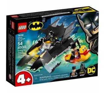 Perseguição ao Pinguim no Batbarco - Batman - DC - 54 Pcs - Lego