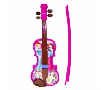 Violino Musical Infantil com Luz - Princesas Disney - Toyng
