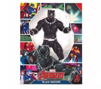 Boneco Gigante - Vingadores - Marvel Revolution - Pantera Negra - 45 cm - MIMO