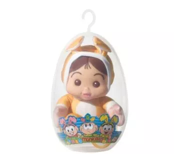 Boneca de Vinil - Turma da Mônica - Ovo de Páscoa - Magali - BabyBrink