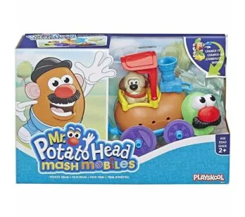Figura e Veículo - Sr. Cabeça de Batata - Veículos Malucos - Trem Divertido - Hasbro
