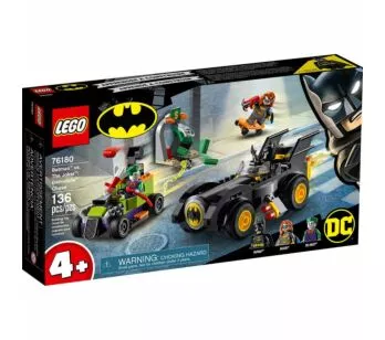 LEGO DC Batman - Batman vs Coringa - Perseguição de Batmóvel - 136 Peças - Lego