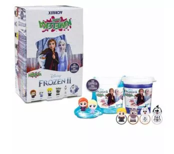 Kit Massinha - ART KIDS - Kimeleka Slime - Frozen 2 - Disney - 6 Potes - Acrilex