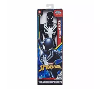 Boneco Articulado - Spiderman - Titan Hero - Homem-Aranha Black Suit - Hasbro