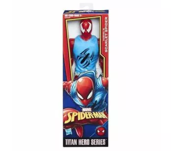 Boneco Articulado - Spiderman - Titan Hero - Marvel Homem-Aranha Scarlet - Hasbro