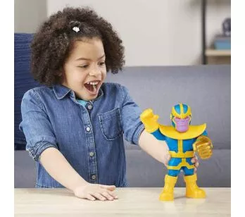 Boneco Articulado - Mega Mighties - Marvel Super Hero - Thanos - Hasbro