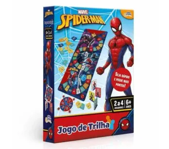 Jogo de Trilha Infantil - Marvel - Spiderman - Toyster