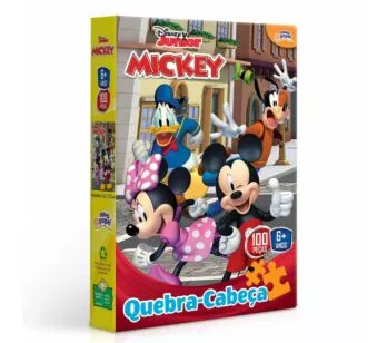  Quebra-Cabeça - 100 Peças - Disney Junior - Mickey - Toyster