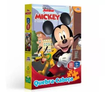 Quebra-Cabeça - 60 Peças - Disney Junior - Mickey - Toyster