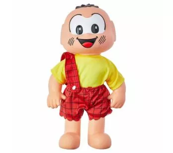 Boneco - 35 cm - Turma da Mônica Tradicional - Cascão - Sid-Nyl