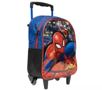 Mochila de Rodinhas Infantil - Marvel - Homem-Aranha X2 - Xeryus