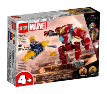 LEGO Marvel - Hulkbuster do Homem de Ferro vs Thanos - 66 peças - Lego