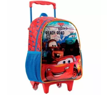 Mochila de Rodinhas Infantil - 16 - Disney - Carros na Estrada X - Xeryus