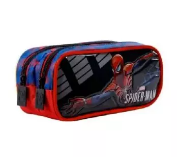 Estojo Infantil Escolar Duplo - Marvel - Homem-Aranha Game R1 - Xeryus