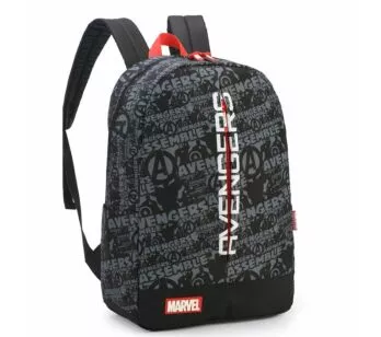 Mochila de Costas - Marvel Avengers Assemble - Preta - Luxcel
