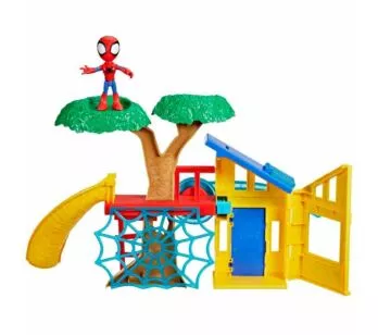 Boneco e Cenário - Marvel Spidey - Playground do Aranha - Hasbro
