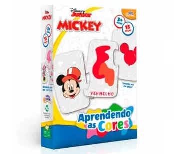 Jogo Educativo - Disney Mickey - Aprendendo as Cores - Toyster